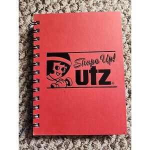 UTZ Shape Up! Nutrition Log Book & Exercise Tracker Food Journal Spiral Rare